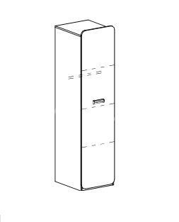 Šatní skříň LORENTO 2