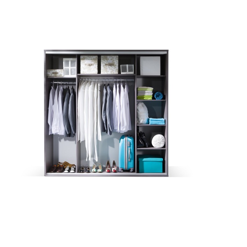 Šatní skříň se zrcadlem ZOONDA 19