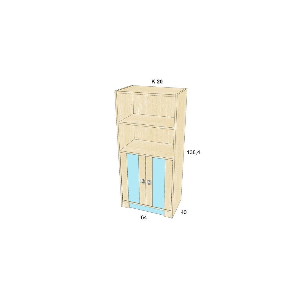 Kombinovaná skříňka BOŘEK K 20
