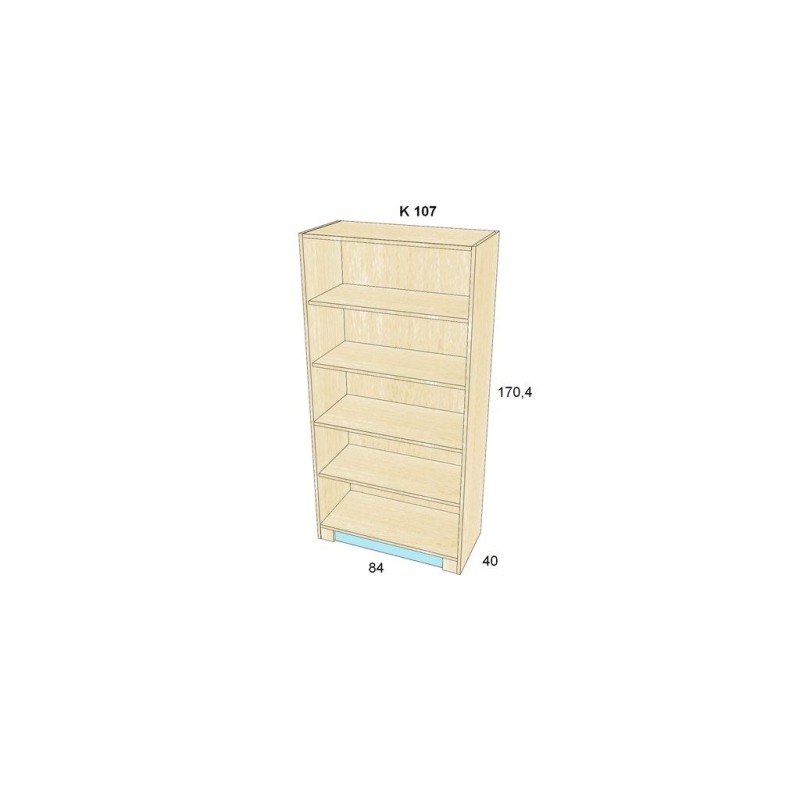 Policový regál BOŘEK K 107