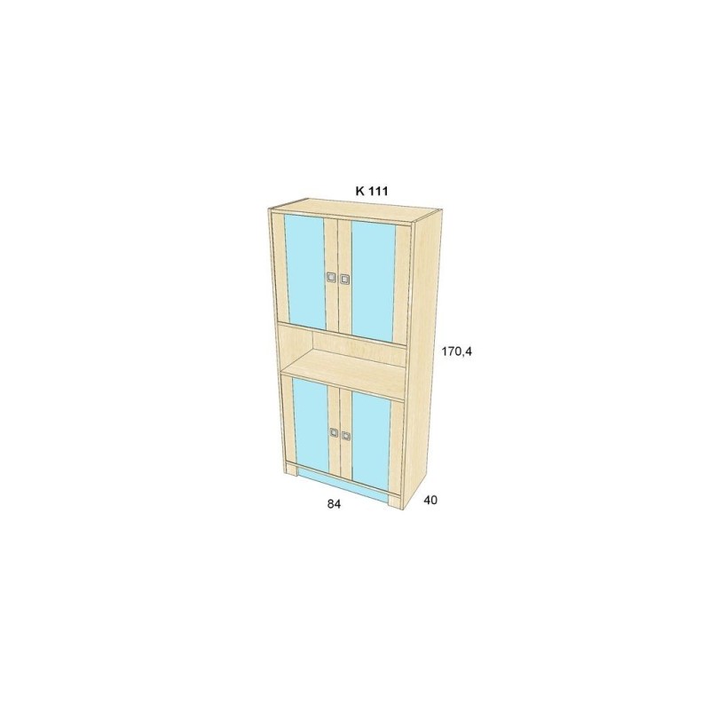Kombinovaná skříň BOŘEK K 111