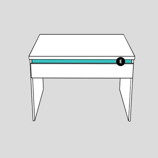 Konferenční stolek REA AMY 22/90