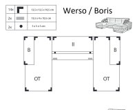 Sedací souprava WERSO do U