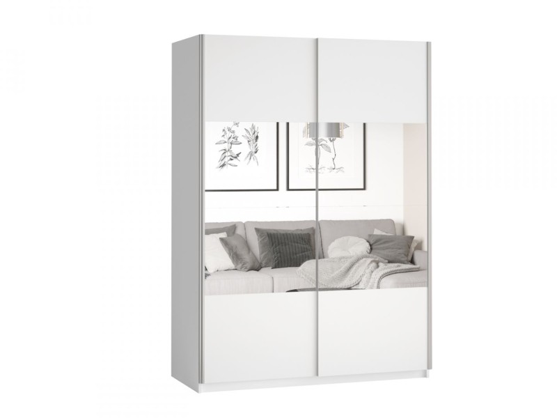 Šatní skříň BETA Bílý mat