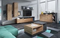 Komoda BOTA Antracit - Dub Ribbec