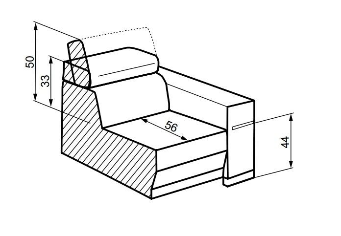 Kožená sedací souprava PARIS 1