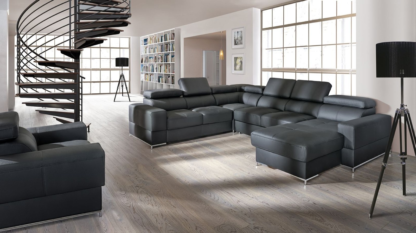 Kožená sedací souprava BAZZALT program