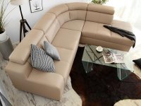 Kožená rohová sedačka OSCAR 2