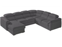 Kožená sedací souprava KADIZ do U 2