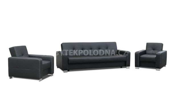 Kožená sedací sourpava LEON 3+1+1