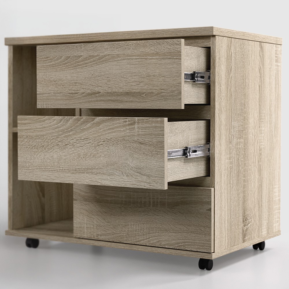 Psací stůl REA ROY s otočným kontejnerem