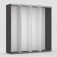 Šatní skříň REA TULSA 240/200