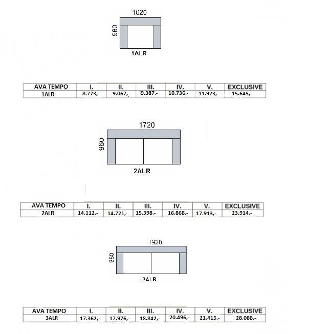 Sedací souprava AVA TEMPO PROGRAM