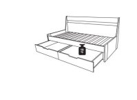 Postel s přistýlkou DUAL C