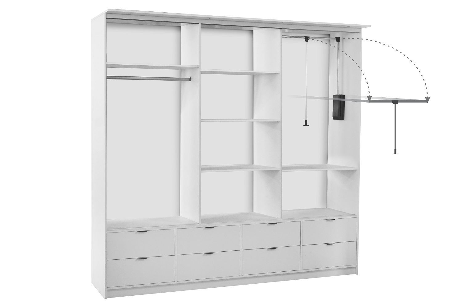 Šatní skříň MALAGA 200