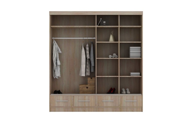 Šatní skříň SICILIA 200