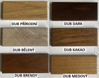 Noční stolek z masivu SN219/220 dub