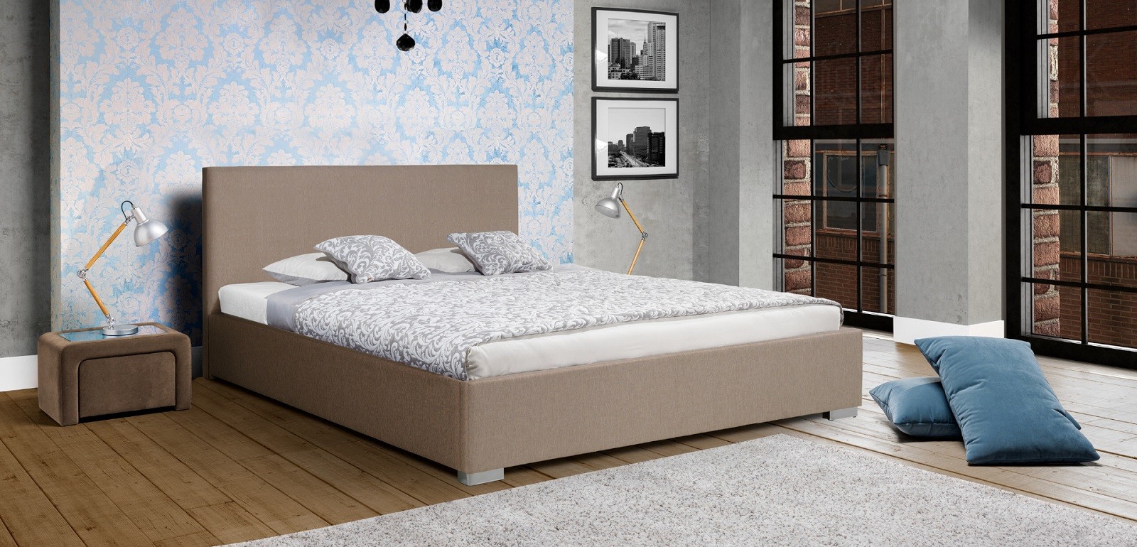 Manželská postel MINI-MAX 2100