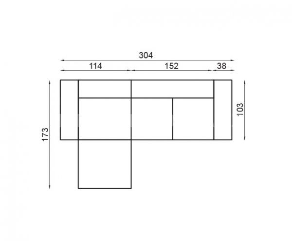 Sedací souprava SCANDY 2