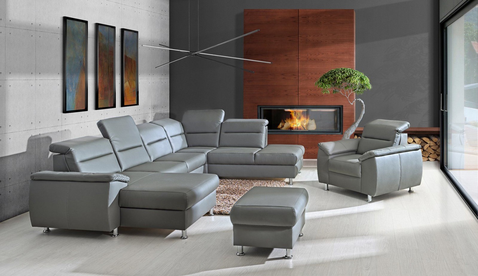 Sedací souprava SCANDY do U 1