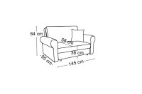 Rozkládací pohovka BILL II