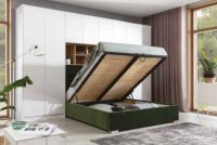 Šatní skříň VARIA SLEEP III Bílý lesk