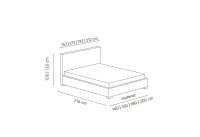 Manželská postel MINI-MAX 3000