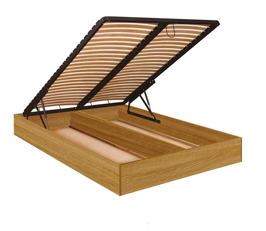 Úložný box s výklopnými rošty LK276 dub