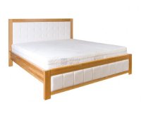 Manželská postel z masivu LK114 buk