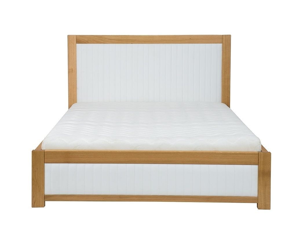 Manželská postel z masivu LK114 II buk