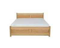 Manželská postel z masivu LK109 buk