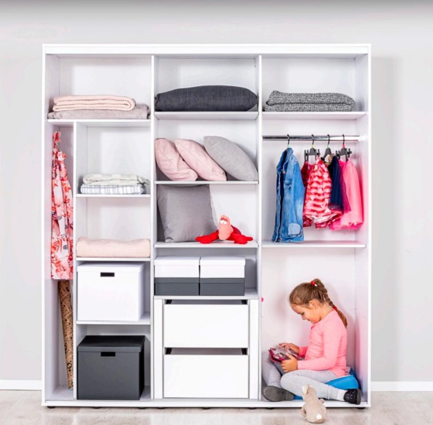 Šatní skříň REA TULSA 120/240 - Expresní dodání