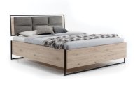 Manželská postel GLAS LOOFT