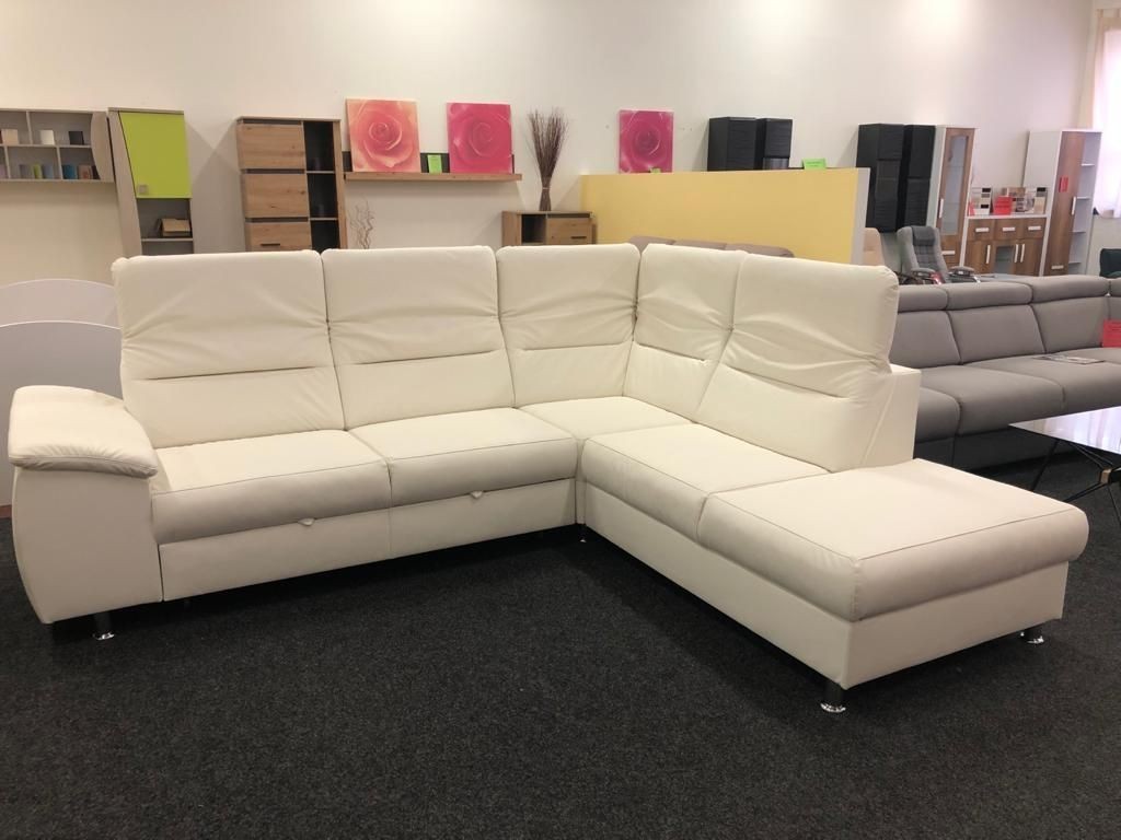 Kožená sedací souprava SCANDY