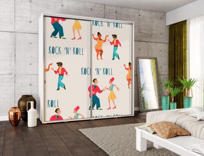 Šatní skříň PEM 205 Disko 2