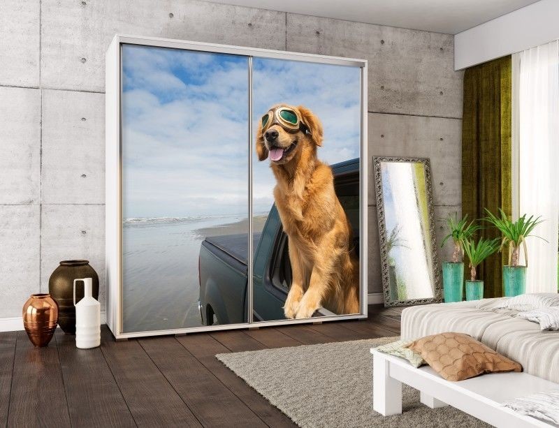 Šatní skříň PEM 205 Golden