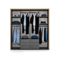 Šatní skříň MODERNA 4D