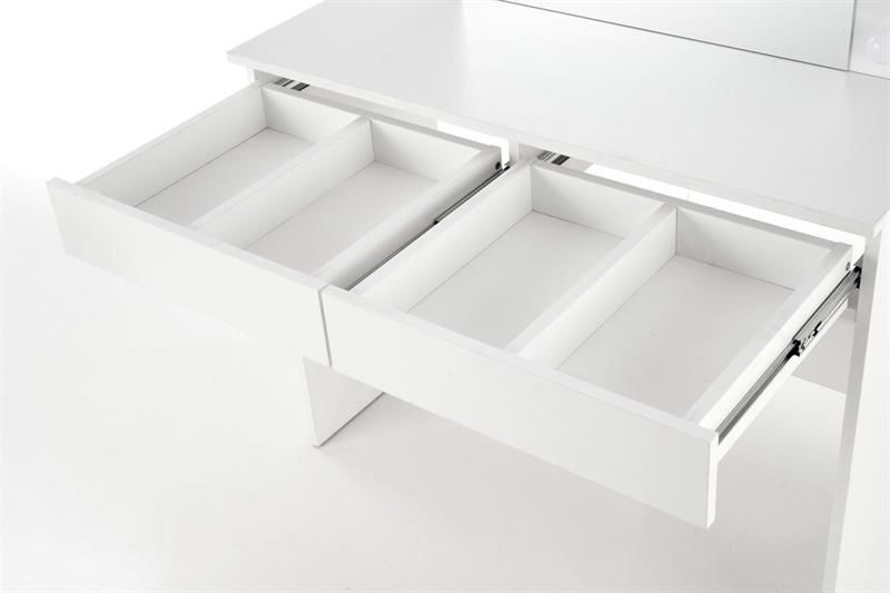 Toaletní stolek HOLLYWOOD BÍLÝ