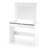 Toaletní stolek HOLLYWOOD BÍLÝ