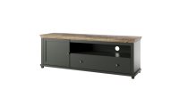 TV komoda EVORA Dub Lefkas - zelená