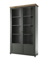 EVORA jídelní sestava Dub Lefkas - zelená