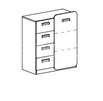 Dětská komoda LORENTO 6