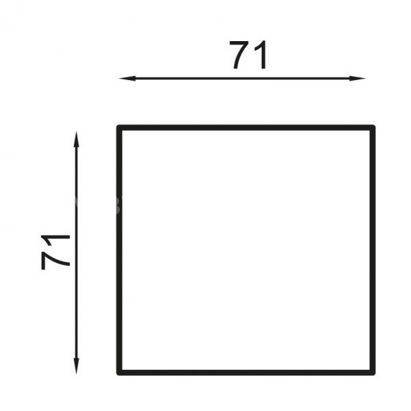 Kožený taburet KADIZ