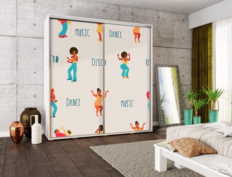 Šatní skříň PEM 205 Disko