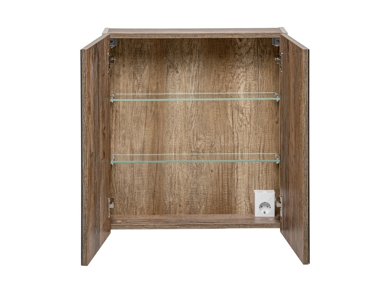 Koupelnová skříňka SANTA FEE ŠEDÁ  84-60 - závěsná zrcadlo 60