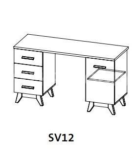 Pracovní stůl SVEN 12
