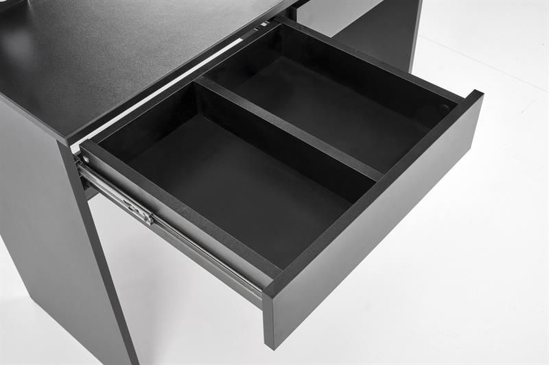 Toaletní stolek HOLLYWOOD ČERNÝ