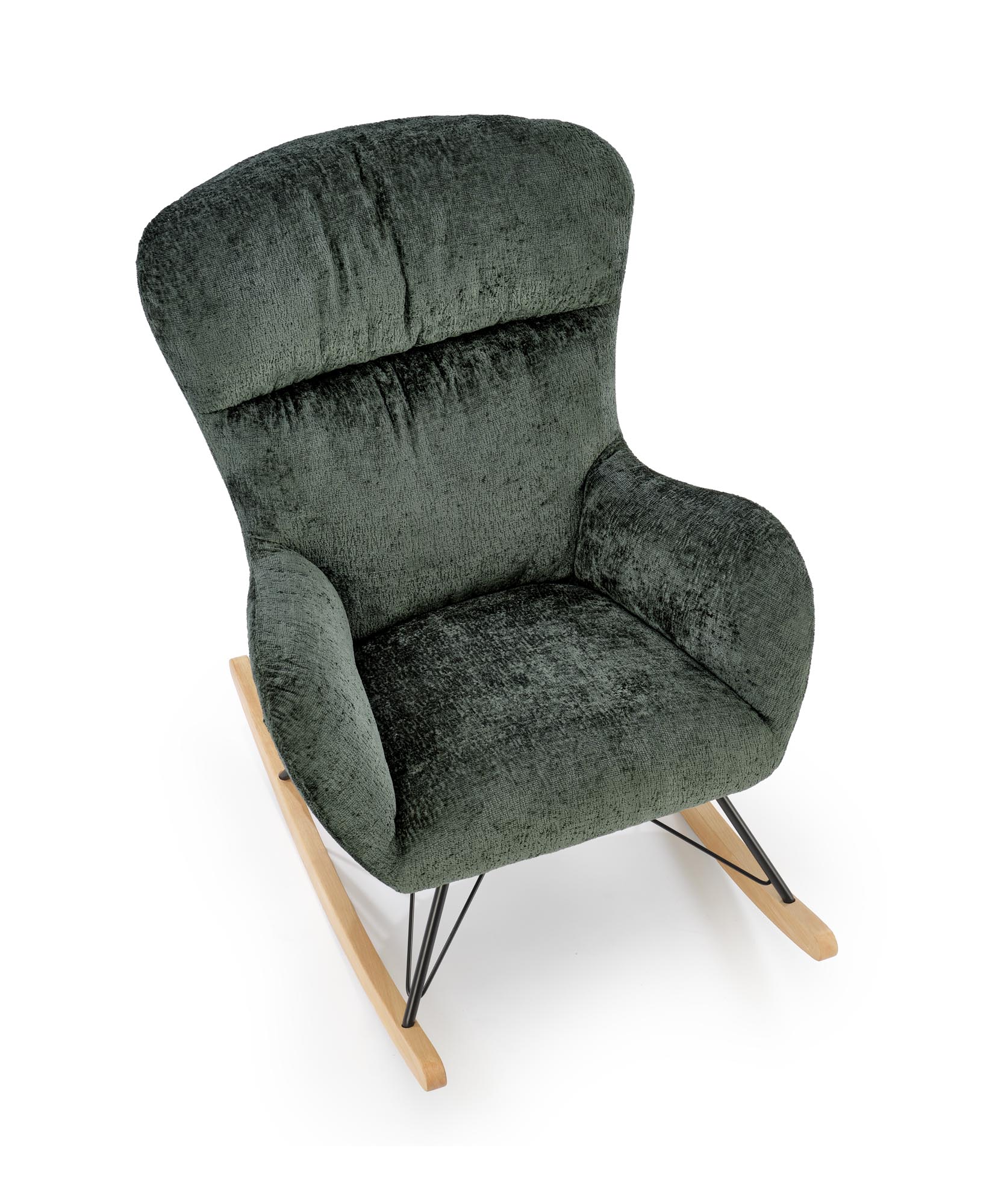 Houpací křeslo CASTRO  zelená