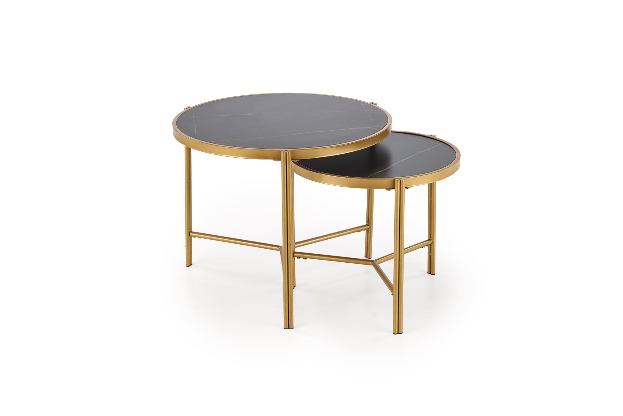 Set konferenčních stolků FATIMA černá