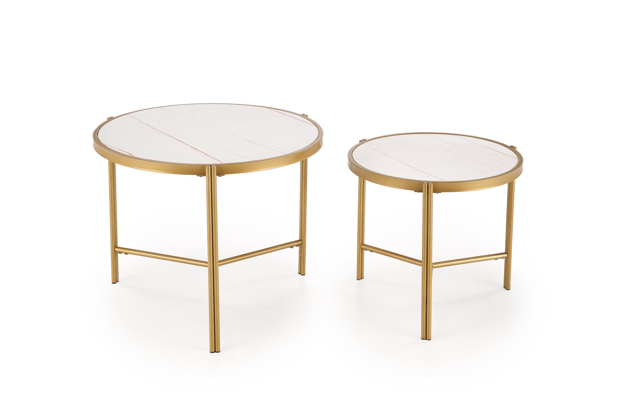 Set konferenčních stolků FATIMA bílá